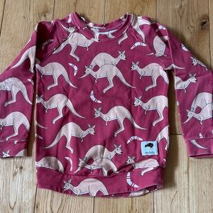Mullido Kangaroo Sweatshirt - Sz 3-4Y